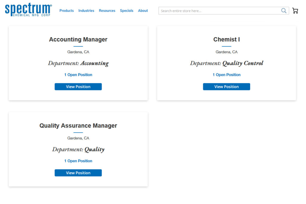 Careers Landing Page